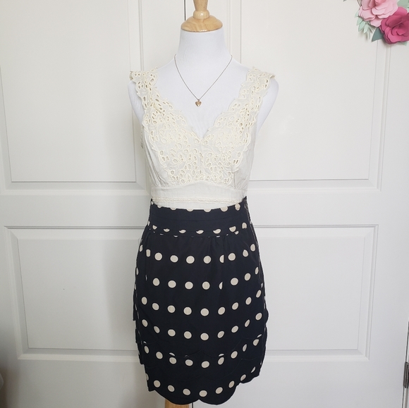 Anthro Polkadot Skirt - Picture 7 of 9